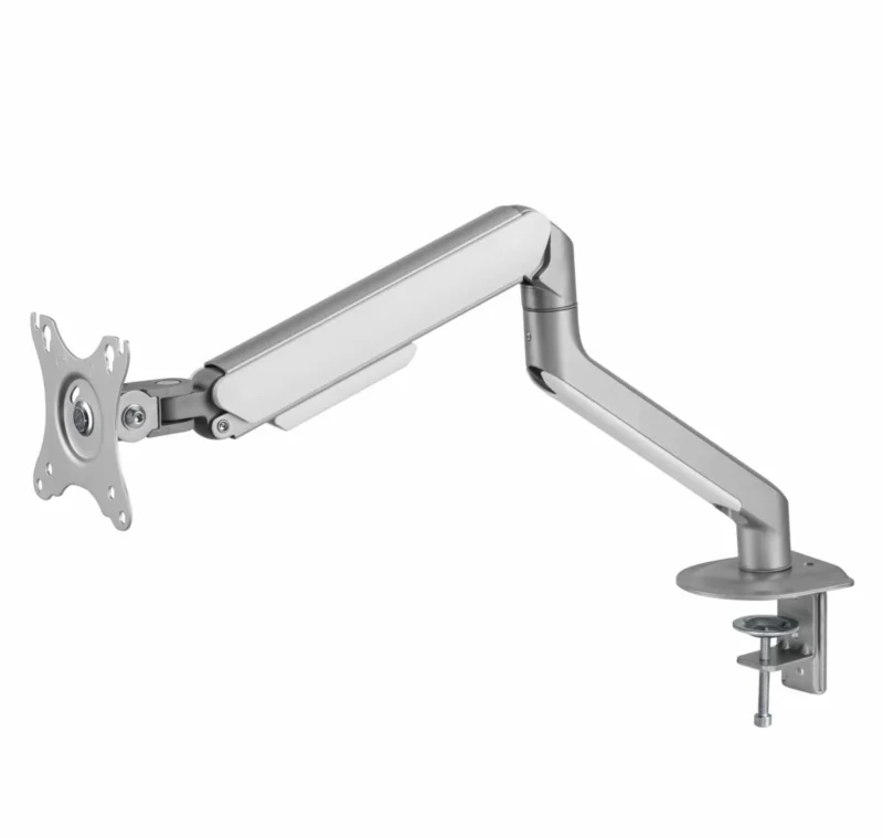 SRXA-MM63-C012_05 Suport monitor Serioux MM63-C012, compatibilitate dimensiune ecran 17"-32", greutate maximă suportata: (per ecran): 2~9kg, VESA: 75x75, 100x100, inclinare: +55°~-55°, pivotare: +90°~-90°, rotația ecranului: + 180°~-180°, instalare: clemă, grommet