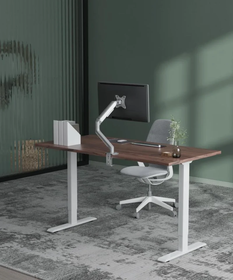 SRXA-MM63-C012_13 Suport monitor Serioux MM63-C012, compatibilitate dimensiune ecran 17"-32", greutate maximă suportata: (per ecran): 2~9kg, VESA: 75x75, 100x100, inclinare: +55°~-55°, pivotare: +90°~-90°, rotația ecranului: + 180°~-180°, instalare: clemă, grommet
