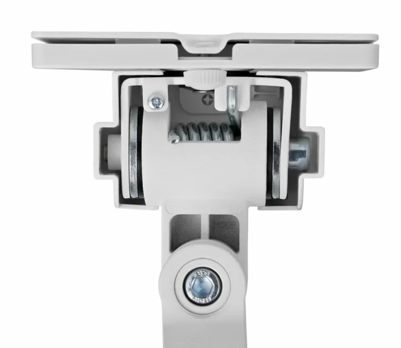 SRXA-MM69-C012_07 Suport monitor Serioux MM69-C012, compatibilitate dimensiune ecran 17"-49", arc cu gaz, greutate maximă suportata: (per ecran): 2~20 kg, VESA: 75x75, 100x100, inclinare: +50°~-20°, pivotare: +90°~-90°, rotația ecranului: +180°~-180°, instalare: clemă, grommet,alb