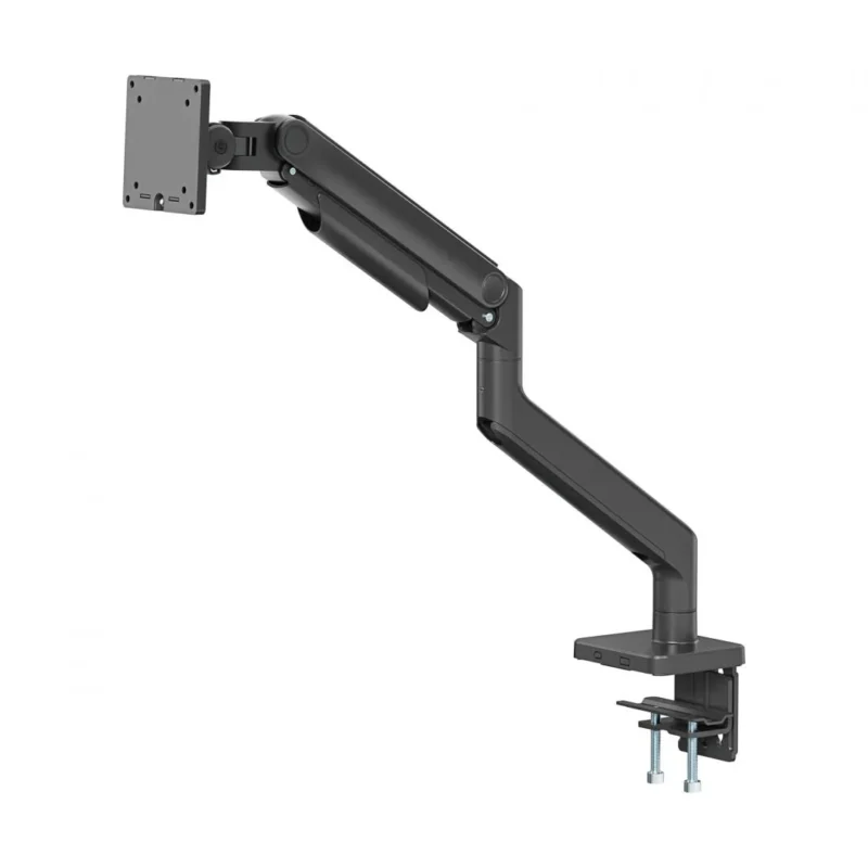 Brat monitor Serioux, tehnologie arc, compatiibilate ecran 17"-49", greutate maxima suportata (per ecran) 2~20kg ,VESA:75x75,100x100, interval inclinare +50°~-20°, interval pivotare +90°~-90°