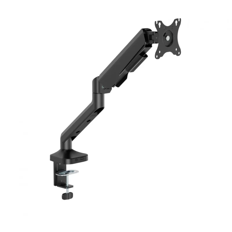 Brat monitor Serioux, tehnologie arc cu gaz, compatibilitate dimensiune ecran 17"-40" greutate suportata (per ecran) 2~12kg, VESA  75x75,100x100, Tilt +90° ~-90°, Swivel  +90°~-90°