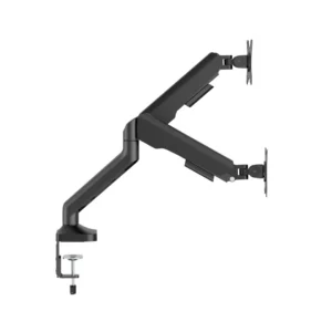 Brat monitor Serioux, tehnologie arc cu gaz, compatibilitate ecran 17"-35", greutate maxima suportata(per ecran) 2~12kg. VESA/;75x75,100x100 Tilt Range +90°~-90° Swivel Range +90°~-90°