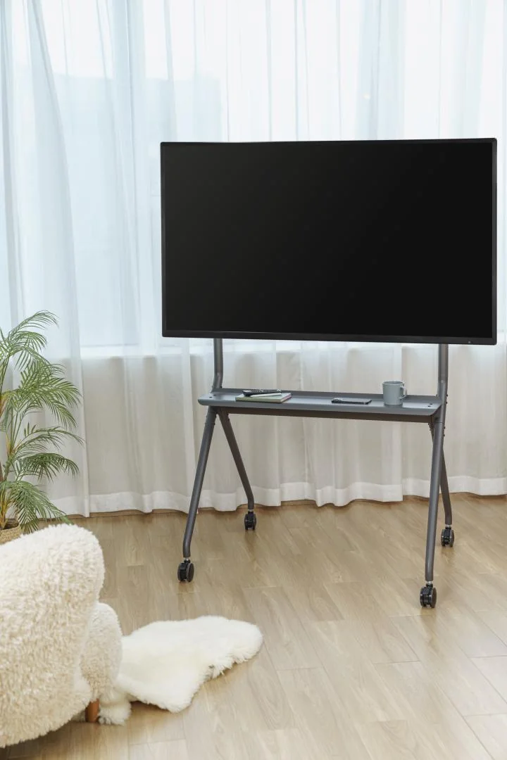 SRXA-TV15-68FW_15 Stand TV mobil Serioux TV15068FW, compatibilitate dimensiune ecran 50"-86, dimensiuni 1067x801x1725mm, VESA: 200x200, 300x200, 400x200, 300x300, 400x300, 400x400, 600x400, 800x400, 600x600, 800x600, greutate maxima suportata 120 kg, tv reglabil in inaltime, greutate maxima suportata raft, 10 kg
