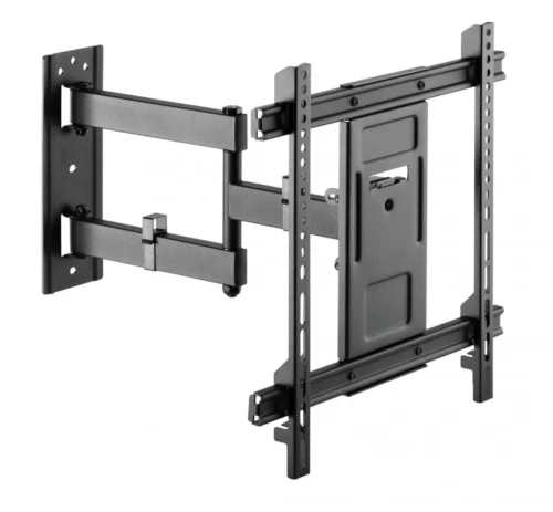 SRXA-TV61-443_01 Suport TV de perete Serioux TV61-443, compatibilitate dimensiune ecran: 32"-70", compatibilitate VESA: 200x100, 200x200, 300x200, 400x200, 300x300, 400x300, 400x400, greutate maximă suportata: 50kg, distanta fata de perete: 78~442mm, inclinare: +3°~-15°, pivotare: +90°~-90°, nivel ecran: +3°~-3°