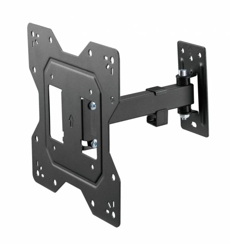 SRXA-TV68-221_03 Suport TV de perete Serioux, TV68-221, compatibilitate dimensiune ecran: 23"-43", compatibilitate VESA:100x100, 100x200, 200x100, 200x200, greutate maximă suportata: 30kg, distanta fata de perete: 56~204mm, inclinare: +5°~-8°, pivotare: +90°~-90°