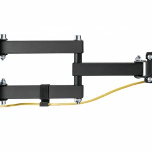 SRXA-TV68-223_06 Suport TV Serioux LCD/LED, TV68-223, compatibilitate dimensiune ecran 23"-43", material otel, VESA:100x100, 100x200, 200x100, 200x200, greutate maximă suportata: 30 kg, profil: 56~378mm, inclinare: +3°~-10°, pivotare: +90°~-90°, management cabluri, negru
