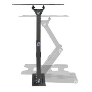 SRXA-TV68-223_07 Suport TV Serioux LCD/LED, TV68-223, compatibilitate dimensiune ecran 23"-43", material otel, VESA:100x100, 100x200, 200x100, 200x200, greutate maximă suportata: 30 kg, profil: 56~378mm, inclinare: +3°~-10°, pivotare: +90°~-90°, management cabluri, negru