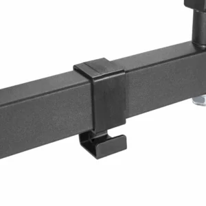 SRXA-TV68-223_09 Suport TV Serioux LCD/LED, TV68-223, compatibilitate dimensiune ecran 23"-43", material otel, VESA:100x100, 100x200, 200x100, 200x200, greutate maximă suportata: 30 kg, profil: 56~378mm, inclinare: +3°~-10°, pivotare: +90°~-90°, management cabluri, negru