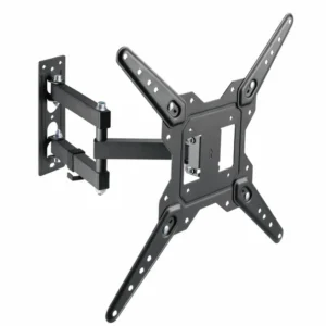 SRXA-TV68-443_02 Suport TV Serioux LCD/LED, TV68-443, compatibilitate dimensiune ecran 23"-55", material otel, VESA:100x100, 100x200, 200x100, 200x200, 300x200, 400x200, 300x300, 400x300, 400x400, greutate maximă suportata: 30 kg, profil: 60~382mm, inclinare: +3°~-10°, pivotare: +90°~-90°, management cabluri, negru
