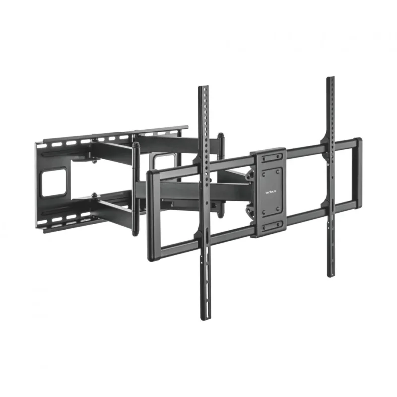 SRXA-TV77-486_01 Suport TV Serioux Reglabil 60-120" 120kg Fit Screen Size 37"-90" VESA Compatible 200x100 - 600x400 Weight Capacity 75kg Profile 70~422mm Tilt Range +5°~-15° Swivel Range +60°~-60° Screen Level +3°~-3°
