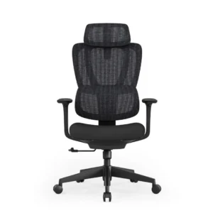 Scaun birou Serioux Aeromesh, Dimensiuni (LxAxÎ): 68,5x67x111-119cm, Capacitate greutate: 150 kg, Material suprafață: Material plasă, Material cadru: Fibră de sticlă de înaltă rezistență, Tip cotieră: Cotieră 3D, Tip pârghie pneumatică: Sistem de ridicare pe gaz clasa 3 de 85 mm