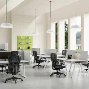 Scaun birou Serioux Aeromesh, Dimensiuni (LxAxÎ): 68,5x67x111-119cm, Capacitate greutate: 150 kg, Material suprafață: Material plasă, Material cadru: Fibră de sticlă de înaltă rezistență, Tip cotieră: Cotieră 3D, Tip pârghie pneumatică: Sistem de ridicare pe gaz clasa 3 de 85 mm