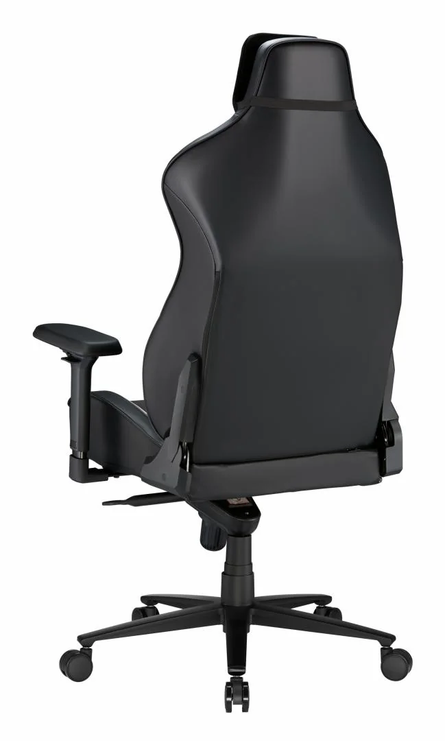 Scaun Gaming Serioux Prime, Capacitate greutate: 150 kg, Material suprafață: Piele, Material textil, Tip cotieră: Cotieră 4D, Tip mecanism: Mecanism tip broască, Tip pârghie pneumatică: 100 mm, ridicare pe gaz clasa 4, Tip bază: 350 mm, bază din aluminiu, Tip roți: 60 mm, roți din poliuretan
