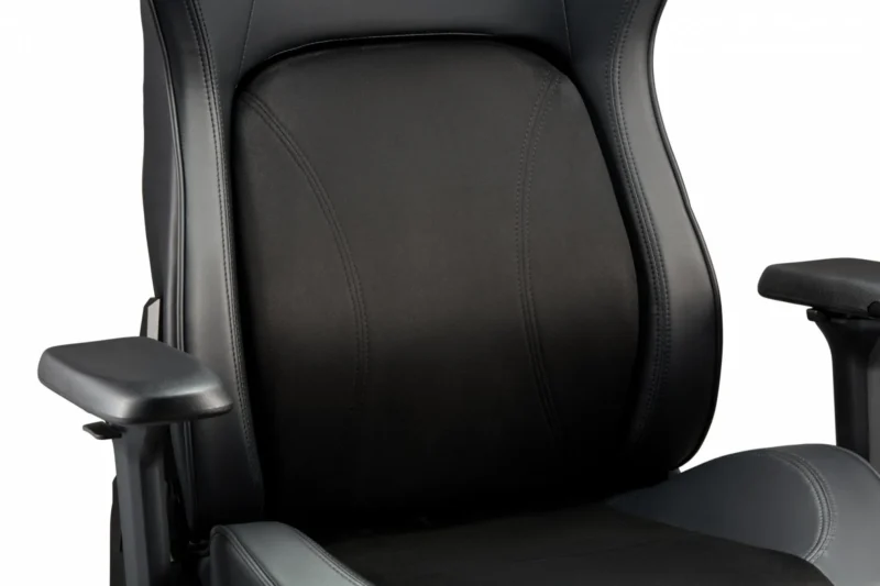 Scaun Gaming Serioux Prime, Capacitate greutate: 150 kg, Material suprafață: Piele, Material textil, Tip cotieră: Cotieră 4D, Tip mecanism: Mecanism tip broască, Tip pârghie pneumatică: 100 mm, ridicare pe gaz clasa 4, Tip bază: 350 mm, bază din aluminiu, Tip roți: 60 mm, roți din poliuretan