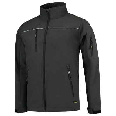 Jachetă softshell unisex LUXURY SOFTSHELL T53 - gri închis