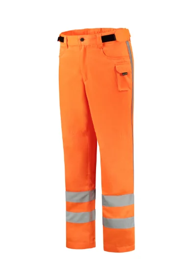 Pantaloni de lucru unisex RWS WORK PANTS T65 - portocaliu reflectorizant