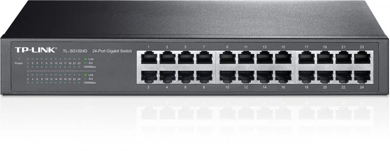 TL-SG1024D_01 Switch TP-Link TL-SG1024D, 24 port, 10/100/1000 Mbps