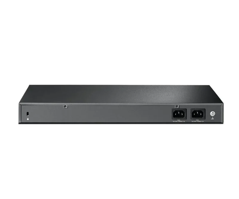 "JetStream™ 24-Port SFP L2+ Managed Switch with 4 10GE SFP+ Slots PORT: 20× Gigabit SFP Ports, 4× Gigabit SFP/RJ45 Combo Ports, 4× 10G SFP+ Slots, RJ45/Micro-USB Console Port SPEC: 1U 19-inch Rack-mountable Steel Case FEATURE: Integration with JetStream™ SDN Controller, Static Routing, OAM, sFlow