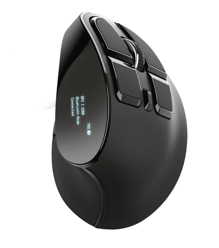 Mouse Wireless Trust Voxx, 2400 dpi, Negru