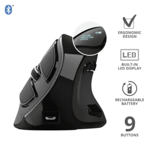 Mouse Wireless Trust Voxx, 2400 dpi, Negru