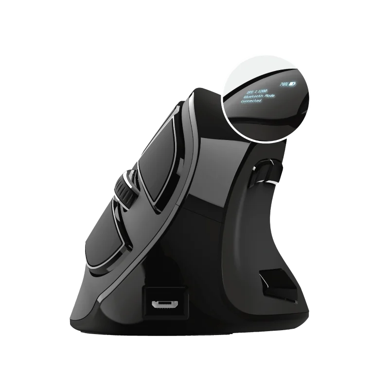 Mouse Wireless Trust Voxx, 2400 dpi, Negru