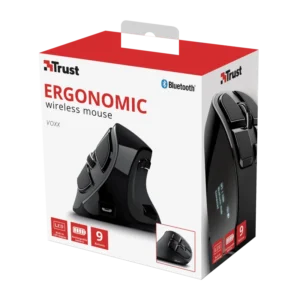 Mouse Wireless Trust Voxx, 2400 dpi, Negru