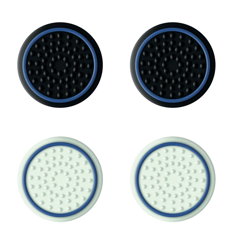 TR-24170_01 Trust Thumb Grips PS5 (4 pack) Total weight 8 g Weight of main unit 4 g Depth of main product (in mm) 6 mm Width of main product (in mm) 20 mm Height of main product (in mm) 20 mm