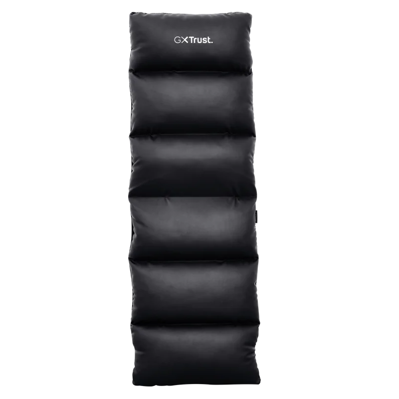 Scaun pliabil Trust GXT 718 Rayzee, greutate maxima suportata 125 lg, material piele, negru