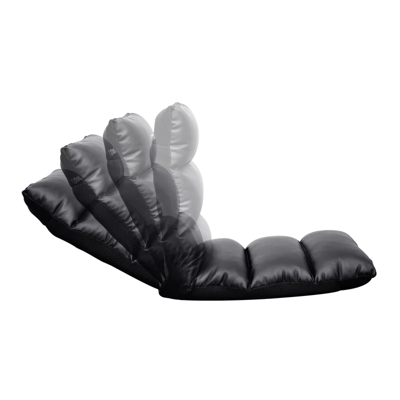 Scaun pliabil Trust GXT 718 Rayzee, greutate maxima suportata 125 lg, material piele, negru