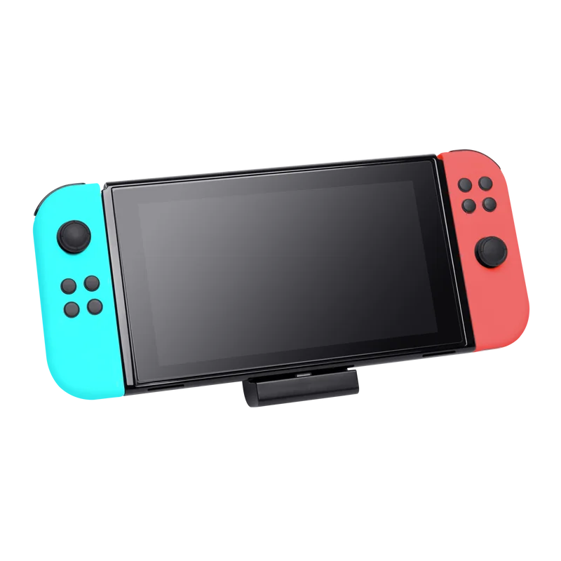 Pachet accesorii Trust pentru conosola Nintendo Switch, pachetul contine: husa de transport, 2 x prinderi Joy-Con, 2 x volan, sticla securizata pentru Switch, sticla securizata pentru Switch OLED, stand de incarcare, cablu USB-C-A, manual de utilizator