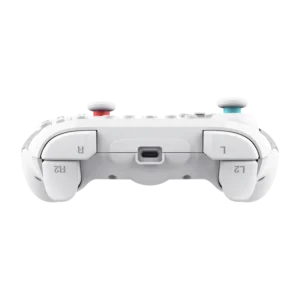Controller wireless Trust Muta pentru consola Nintendo Switch, 15 butoane, controale: A, B, X, Y, L1, L2, L3, R1, R2, R3, reset, 8-way, start, select, d-input, alb