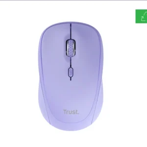 Mouse Wireless Trust Yvi+, 1600 DPI, Liliac
