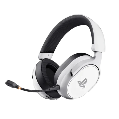 Casti Gaming Head-band Trust GXT 499 Forta, Wireless/Wired, Alb