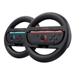 Set 2 volane pentru Trust Nintendo Switch 2 GXT 1257 Joy-Con, greutate 170g, negru