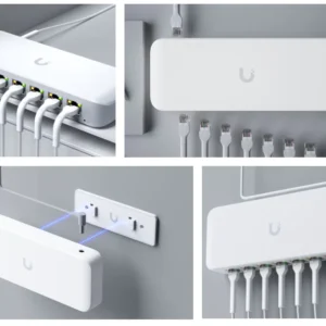 UBIQUITI 8 PORT GBE SWITC USW-ULTRA-60W, dimensiuni: 203 x 76 x 33 mm, Greutate: 320g, Interfata: 8 x 10/100/1000Mbps, 7 porturi POE, Capacitate Switch: 16Gbps, Buget POe 60W.