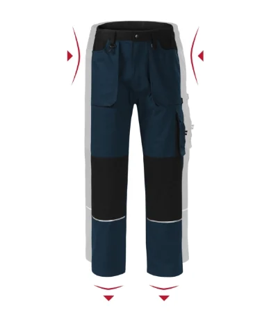 Pantaloni de lucru pentru bărbaţi WOODY W01 - albastru marin