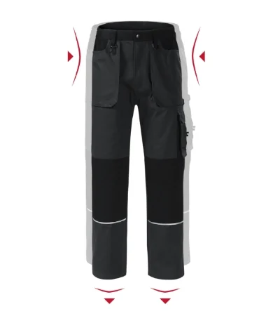 Pantaloni de lucru pentru bărbaţi WOODY W01 - ebony gray