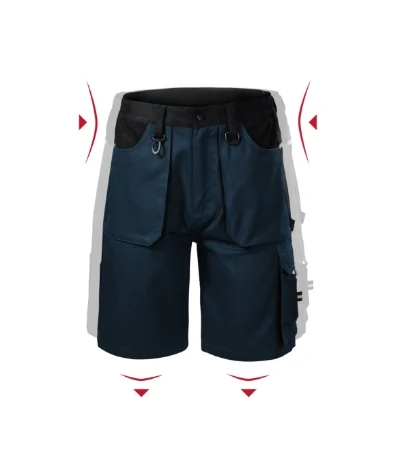 Pantaloni scurți de muncă pentru bărbaţi WOODY W05 - albastru marin