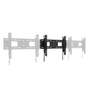 WL30-750BL16_02 Suport perete Neomounts heavy duty, pentru display-uri interactive si ecrane grele de pana la 42-86", sistem de prindere VESA 600x400, greutate maxima suportata 125kg, fix, distanta fata de perete 4.2cm, cu sistem ce permite prinderea/desprinderea usoara a display-ului, securizabil cu lacat (nu este