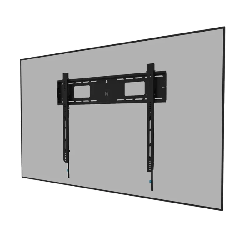 WL30-750BL18_01 Suport perete Neomounts heavy duty, pentru display-uri interactive si ecrane grele de pana la 43-98", sistem de prindere VESA 800x400, greutate maxima suportata 125kg, fix, distanta fata de perete 4.2cm, cu sistem ce permite prinderea/desprinderea usoara a display-ului, securizabil cu lacat (nu este