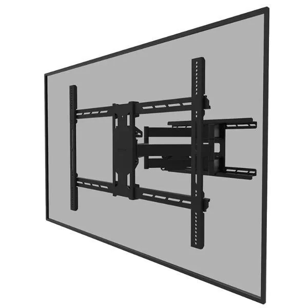 WL40S-950BL18_01 Suport de perete Nemounts Select, pentru display-uri cu o diagonala 55"-110", suporta pana la 125kg, pivotare 45° cu inclinatie 12°, rotire: +3°, -3°,VESA min. 300x200mm, VESA max. 800x600mm, distanta fata de perete 8,2-70,3 cm, securizabil (surub pentru securizare inclus), garantie 5 ani, negru