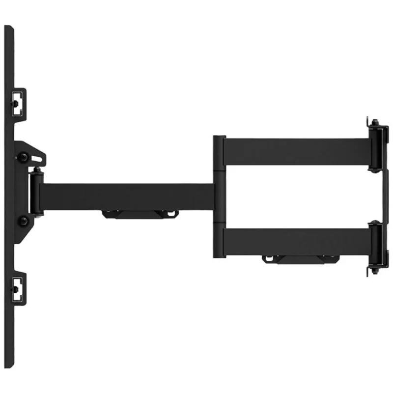 WL40S-950BL18_05 Suport de perete Nemounts Select, pentru display-uri cu o diagonala 55"-110", suporta pana la 125kg, pivotare 45° cu inclinatie 12°, rotire: +3°, -3°,VESA min. 300x200mm, VESA max. 800x600mm, distanta fata de perete 8,2-70,3 cm, securizabil (surub pentru securizare inclus), garantie 5 ani, negru