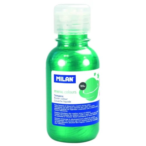 TEMPERA 125ML/CULOARE METALIZATA VERDE 033461