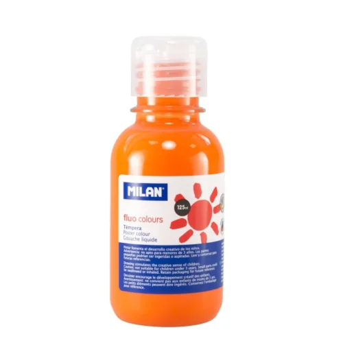 TEMPERA 125ML/CULOARE FLOURESCENTA PORTOCALIU 034425