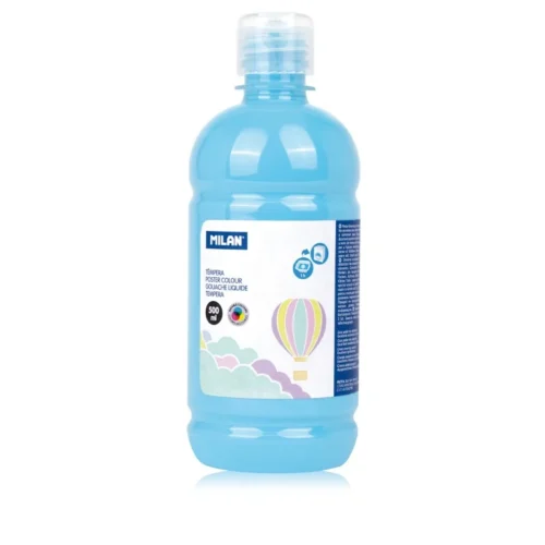 TEMPERA 500 ML MILAN ALBASTRU DESCHIS PASTEL