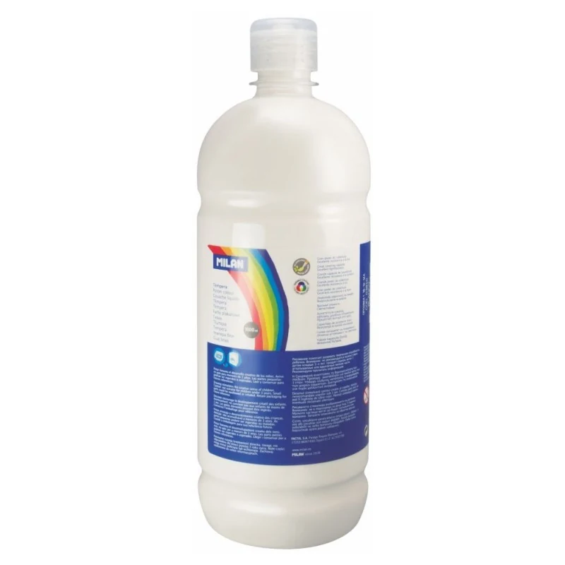 TEMPERA 1000 ML MILAN ALB