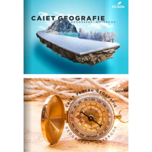 CAIET GEOGRAFIE A4 24 FILE POLICROMIE ECADA