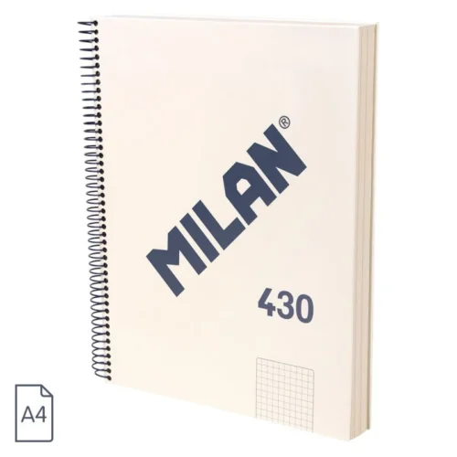 CAIET A4 120 FILE AR SPIRA MILAN BEJ