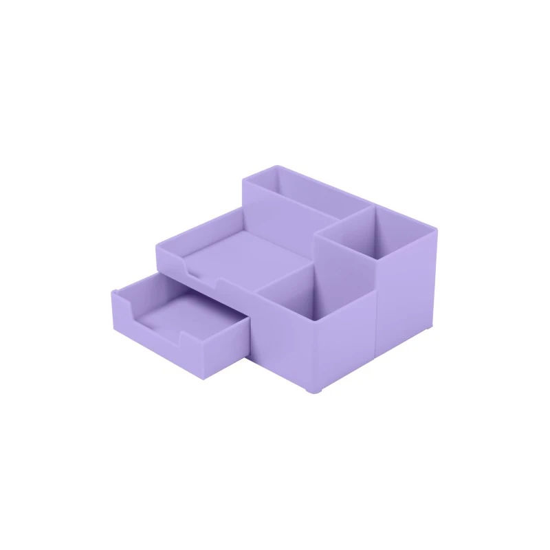 SUPORT BIROU 5 COMPARTIMENTE PLASTIC LILA ECADA 95105L SUPORT BIROU 5 COMPARTIMENTE PLASTIC LILA ECADA 95105L