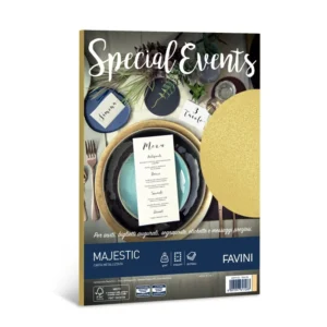 CARTON METALIZAT 120G/MP A4 20COLI AU SPECIAL EVENTS FAVINI A69H154